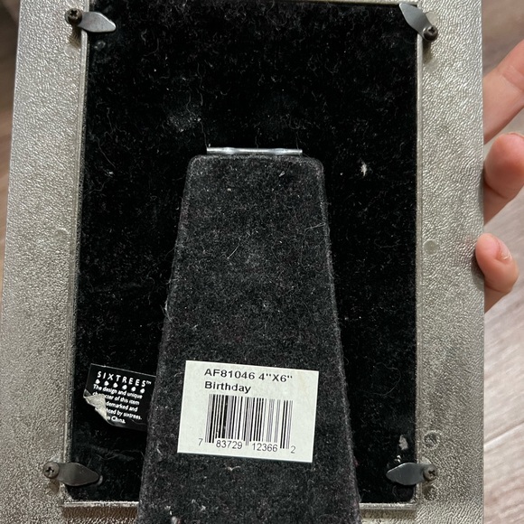 Sixtrees Silver Metal birthday picture Frame - Picture 4 of 4